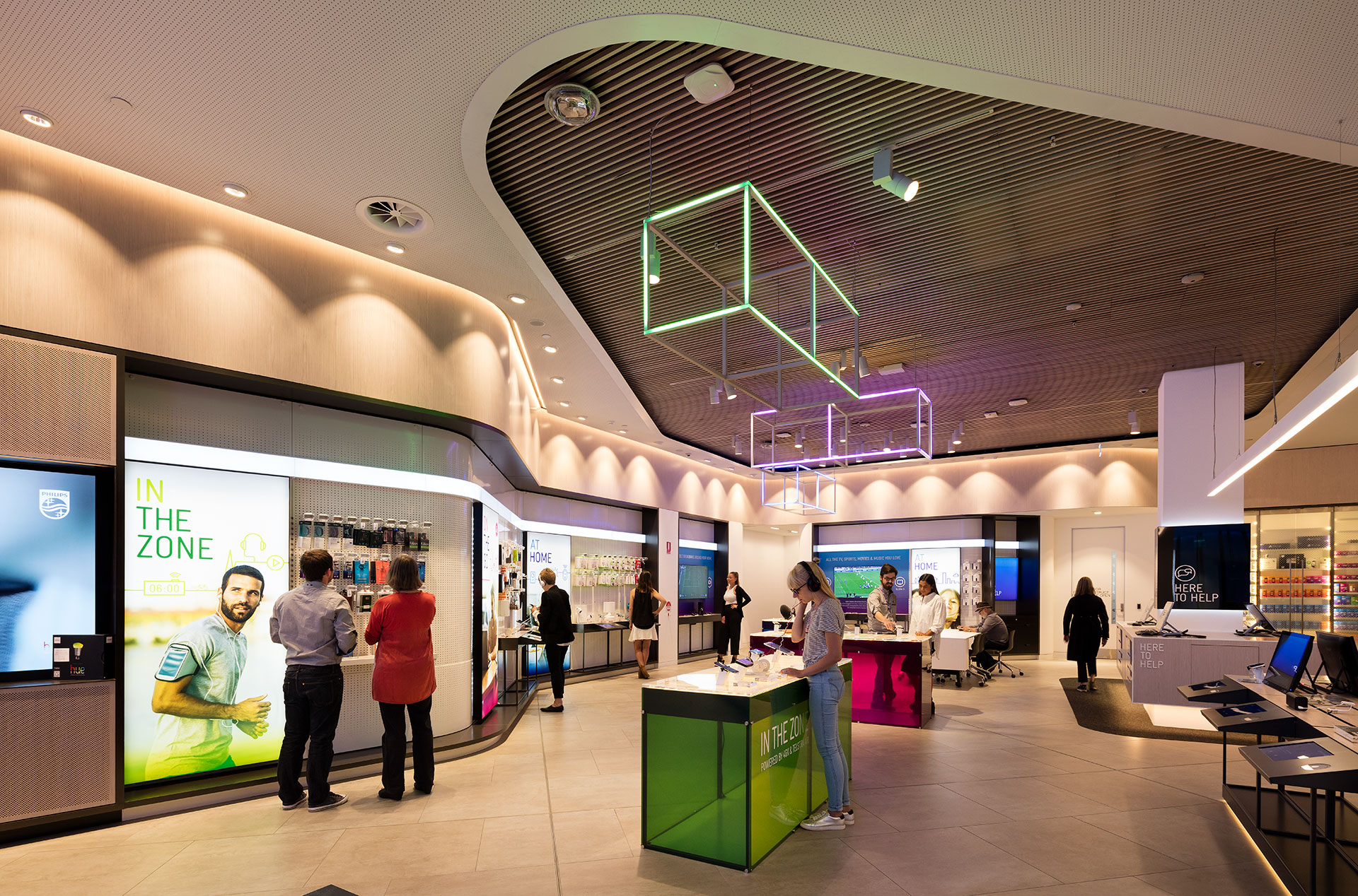 Telstra Stores Melbourne & Sydney | Geyer Design 
